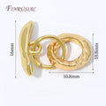 18K Gold Plated OT Toggle Clasp – DIY Jewelry Findings Jewelry Clasp Findings P3 18K Real Gold Plated 1 piece