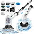 Electric Cleaning Brush – Multifunctional Kitchen & Bathroom Scrubber Electric Cleaning Brush P3 White 8-in-1