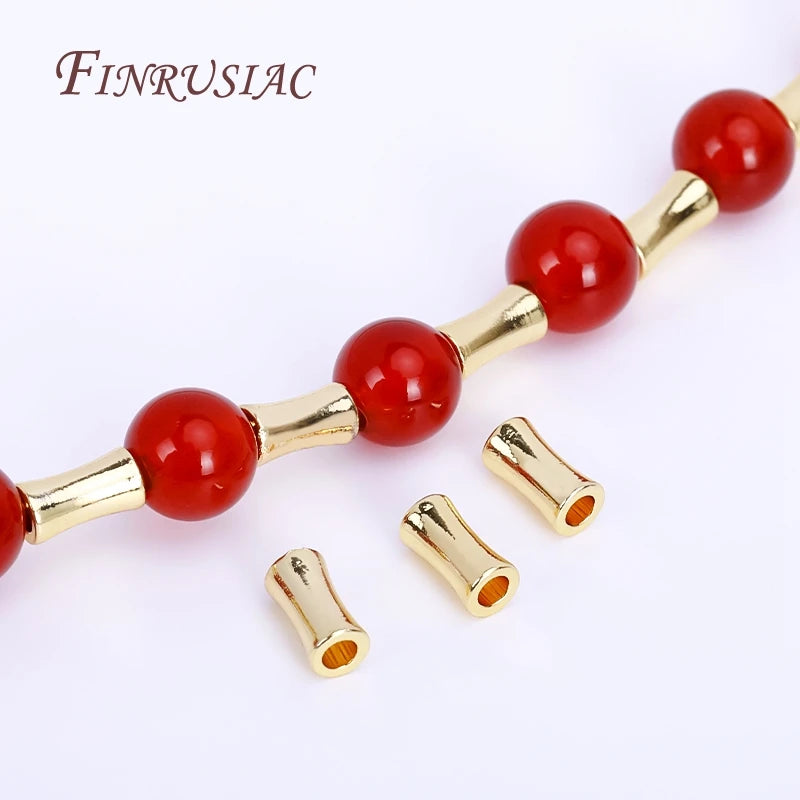 18K Gold Plated Corrugated Spacer Beads – DIY Jewelry Making Jewelry Making Beads P3