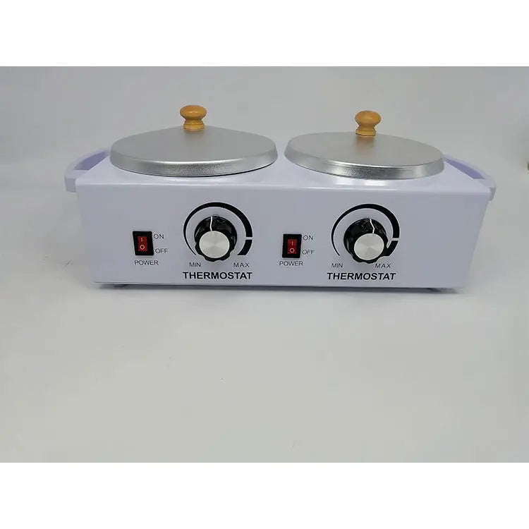 Dual Pot Wax Heater 1000cc – Professional Hair Removal Warmer Wax Heater Warmer P3