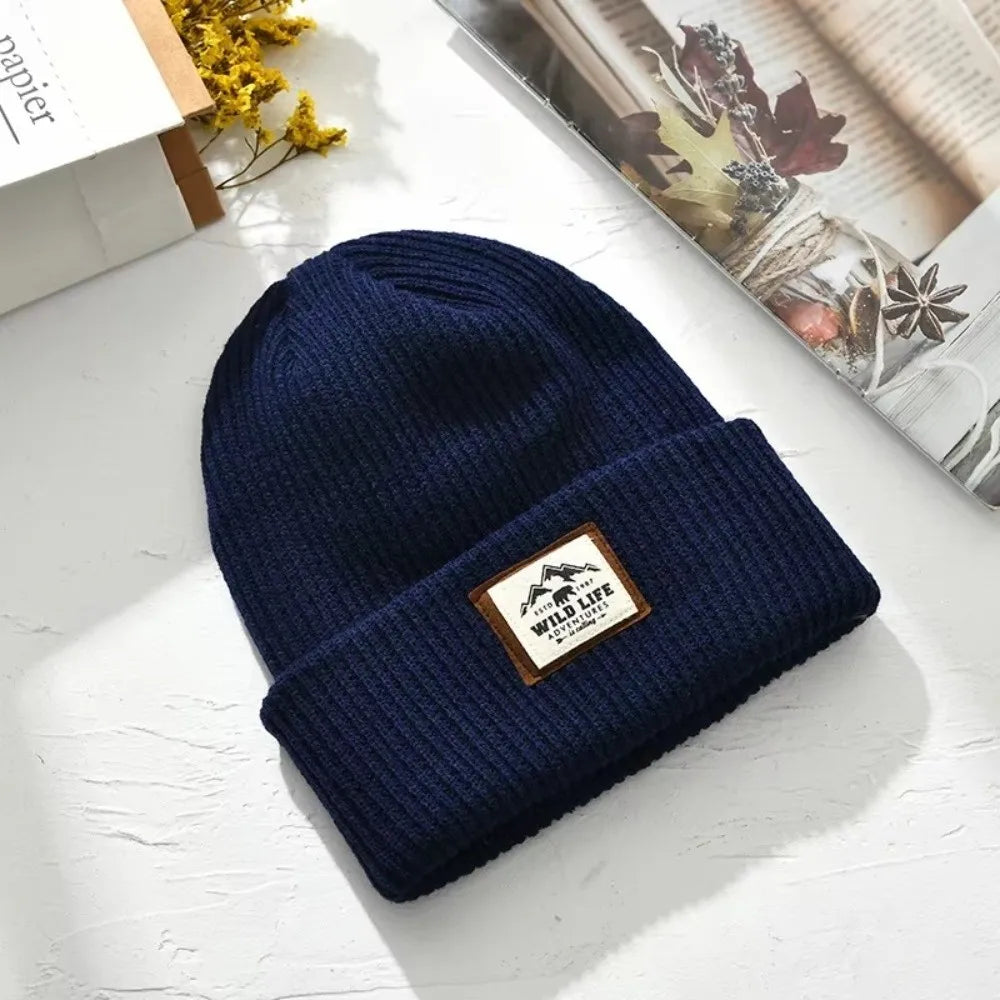 Fleece Knit Beanie Hat – Windproof Ear Cover Winter Cap Unisex Winter Beanie Hat P3
