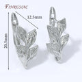 18K Gold Plated Huggie Earring Findings – DIY Jewelry Making Earring Findings P3 Rhodium Plated 2 pairs