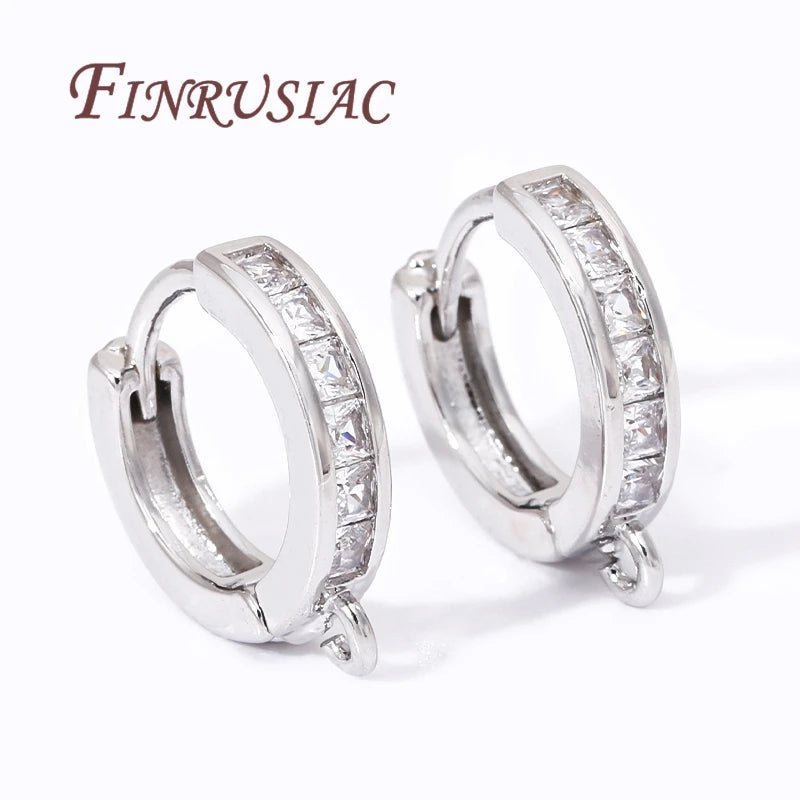 18K Gold Plated Earwire Hook Clasps – DIY Jewelry Findings Earring Findings P3