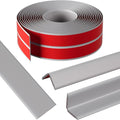 Self-Adhesive Flexible Wall Corner Protector & Caulk Strip Corner Protector Strip P3 Grey-5cm x 3m