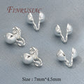 18K Gold Plated Crimp Beads & Cover Findings – DIY Jewelry Jewelry Findings P3 Silver Plated 20 pieces