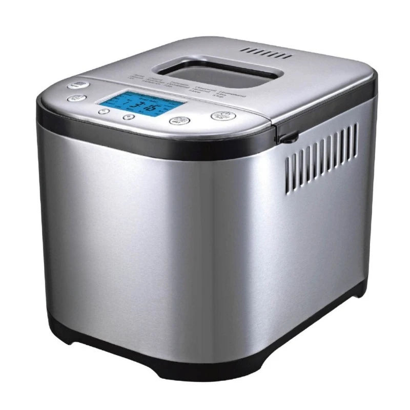 Automatic Smart Bread Maker – Dough Kneader & Cake Baking Machine Bread Maker Machine P3 silver 100V-240V EU Plug