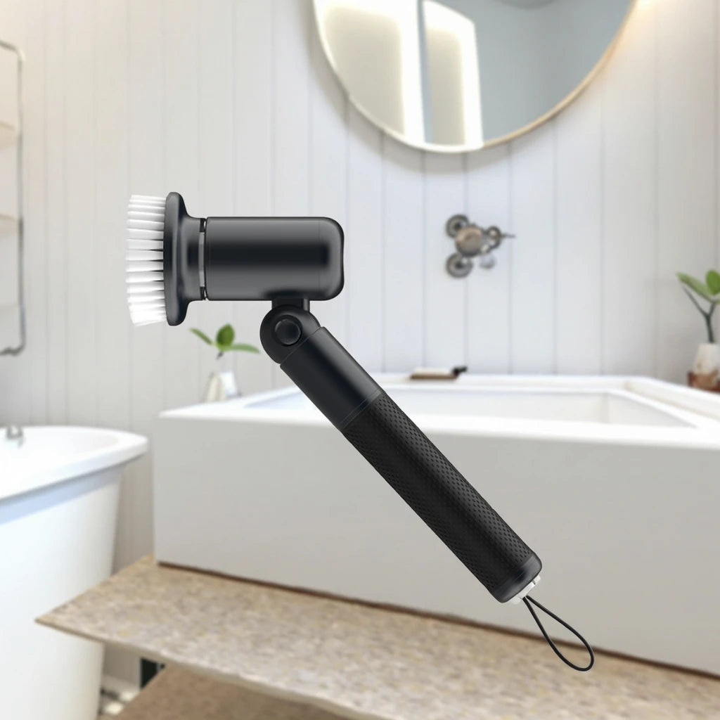 Electric Spin Scrubber – 7-in-1 Rechargeable Rotating Brush Electric Spin Scrubber P3 Black CN