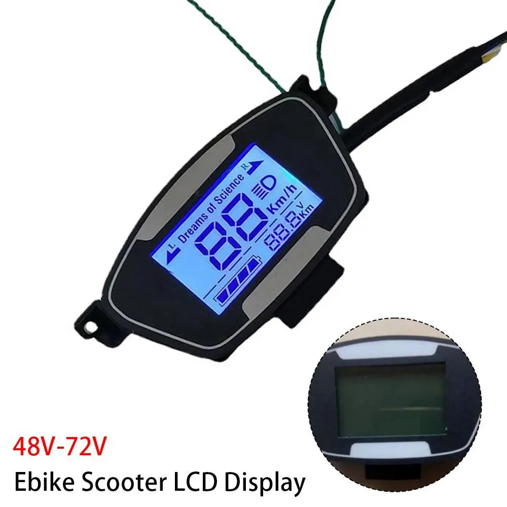 48–72V Ebike LCD Speedometer Display | Electric Scooter Panel Ebike LCD Display P3