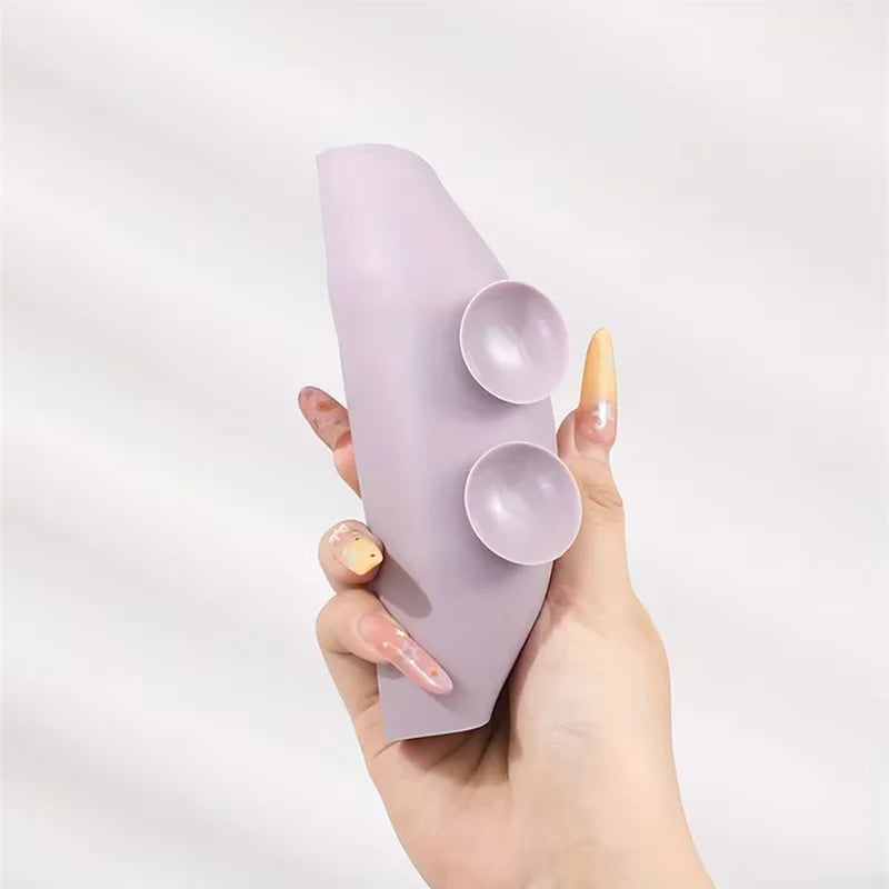 Silicone Makeup Brush Cleaning Bowl – Suction Cup Base Brush Cleaning Bowl P3