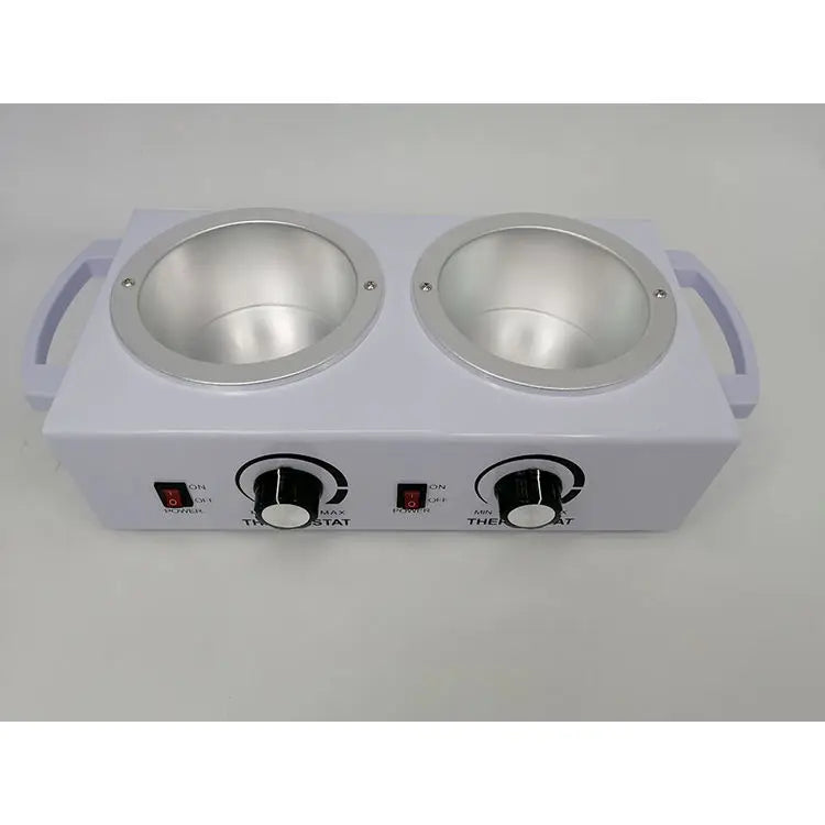 Dual Pot Wax Heater 1000cc – Professional Hair Removal Warmer Wax Heater Warmer P3
