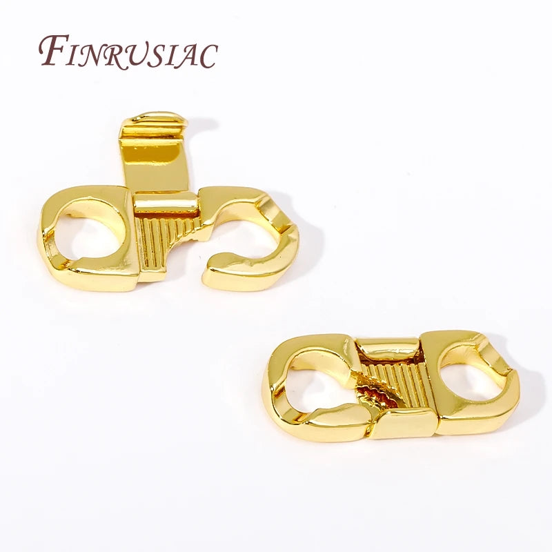 18K Gold Plated Pearl Necklace & Bracelet Clasp – DIY Jewelry Jewelry Clasp Finding P3