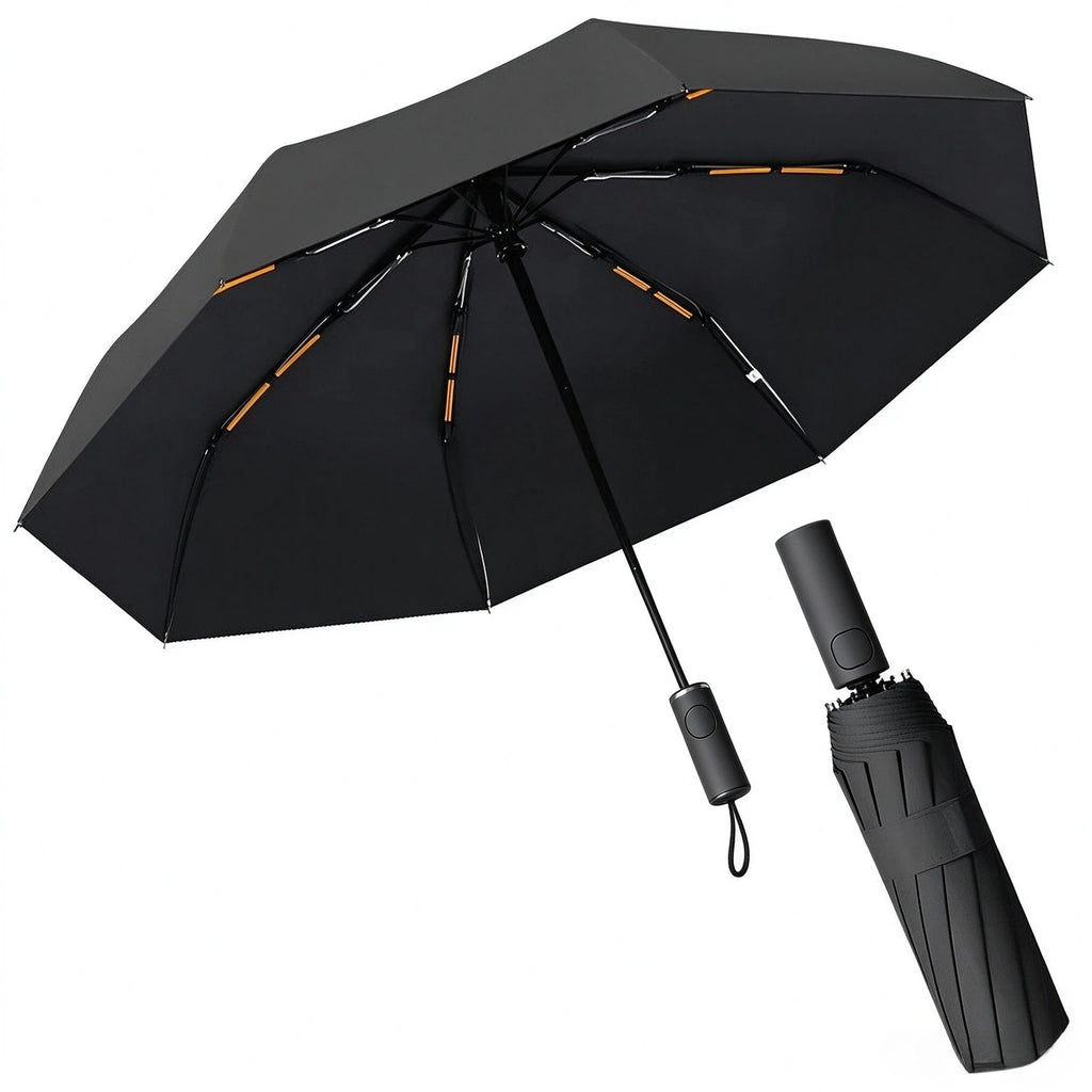 Windproof Auto Folding Umbrella – Compact UV & Rain Cover Folding Umbrella P3