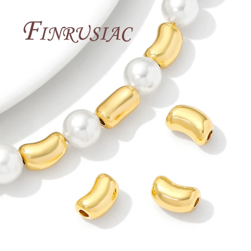 18K Gold Plated Spacer Beads – DIY Bracelet & Necklace Findings Jewelry Spacer Beads P3