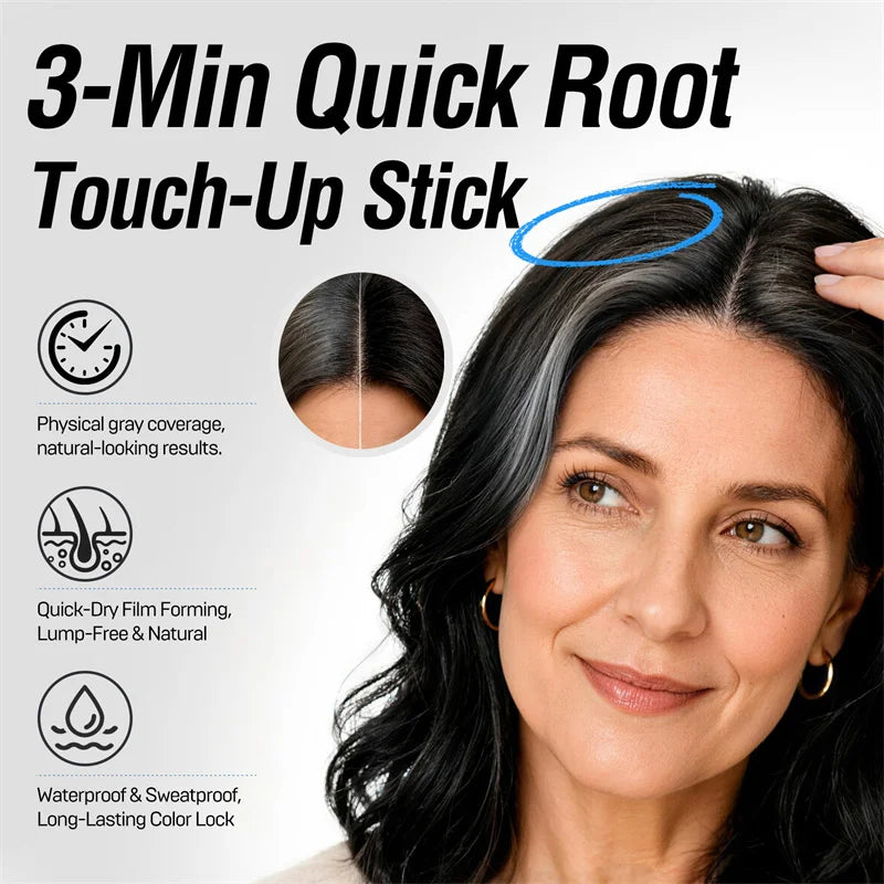 Sevich 2-in-1 Hair Dye Stick with Comb 40ml | Gray Coverage Hair Dye Stick P3