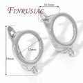 18K Gold Plated Earring Hooks & Clasps | DIY Jewelry Findings Earring Hooks Findings P3 Rhodium Plated 4 pairs