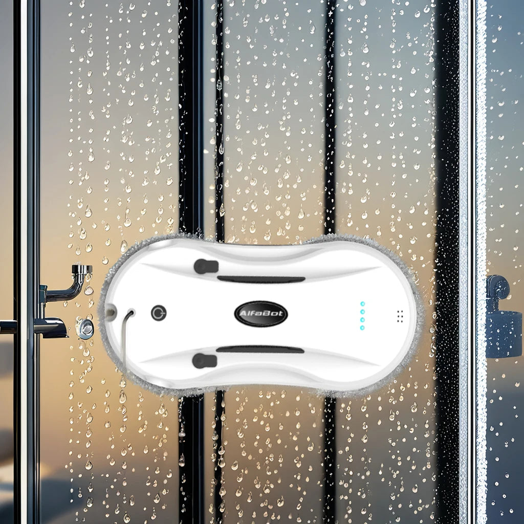 Smart Window Cleaning Robot X7 – App & Remote Controlled Window Cleaning Robot P3 White EU 100-240V