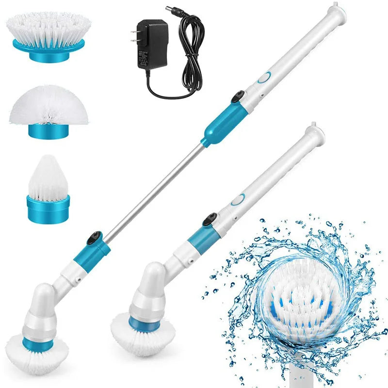 Electric Spin Scrubber – Rechargeable Bathroom Cleaning Brush Electric Spin Scrubber P3 black US