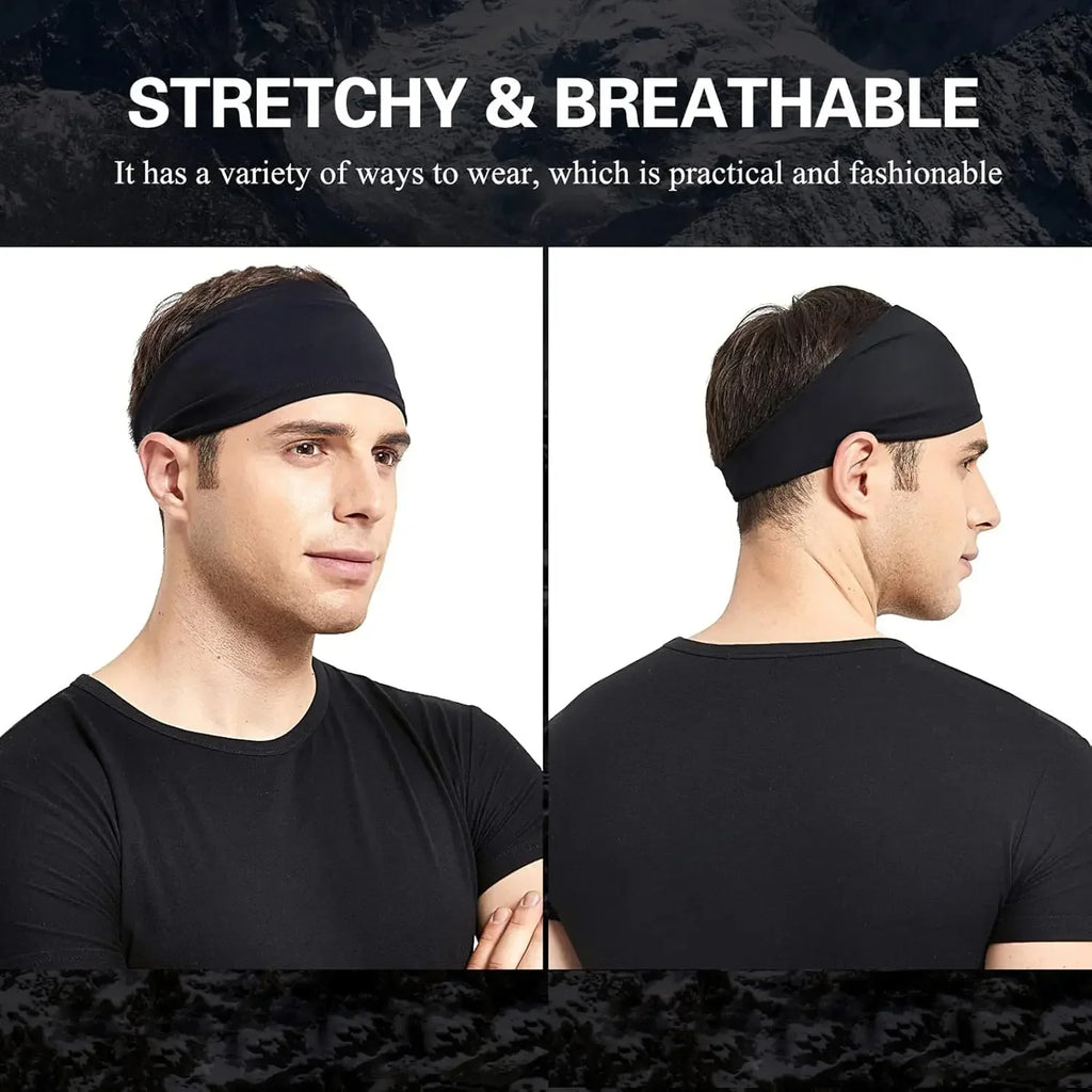 Elastic Sports Headband – Quick Dry Anti-Slip Sweatband Yoga Sports Headband P3