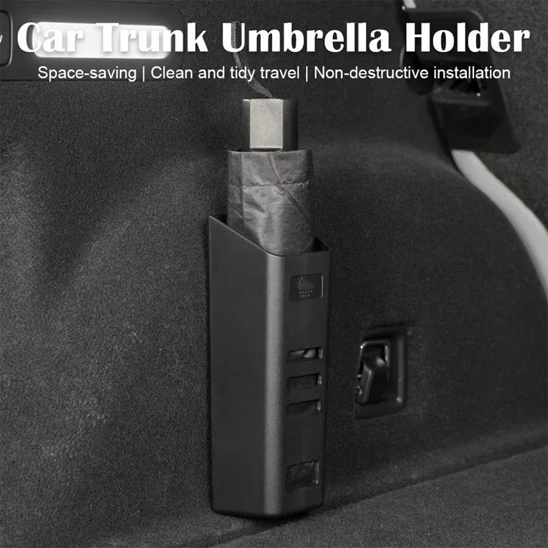 Car Umbrella Holder & Multi-Purpose Cup Bottle Storage Rack Car Storage Organizer P3
