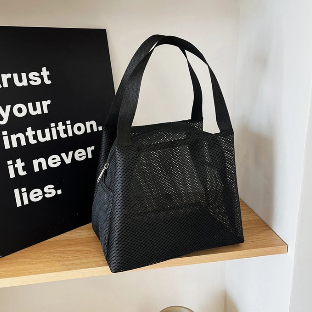 Waterproof Polyester Tote Bag – Beach, Pool & Daily Use Waterproof Tote Bag P3 Black