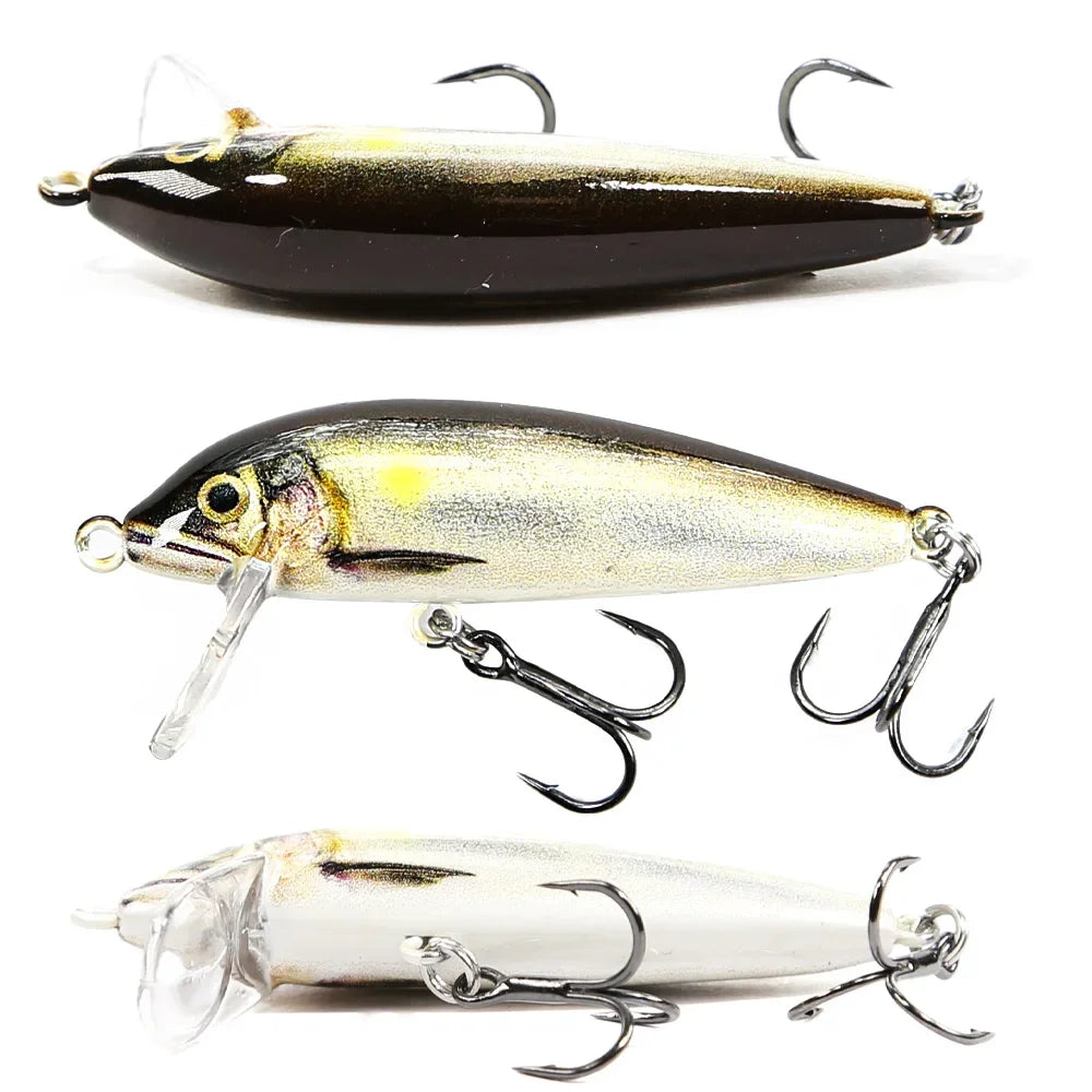 B&U Sinking Minnow Jerkbait Lure – Bass Pike Perch Trout Fishing Lure P3