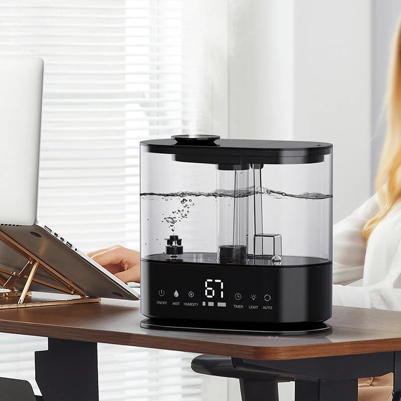 Ultrasonic Cool Mist Humidifier & Diffuser | LED, Timer Ultrasonic Humidifier P3 Default Title