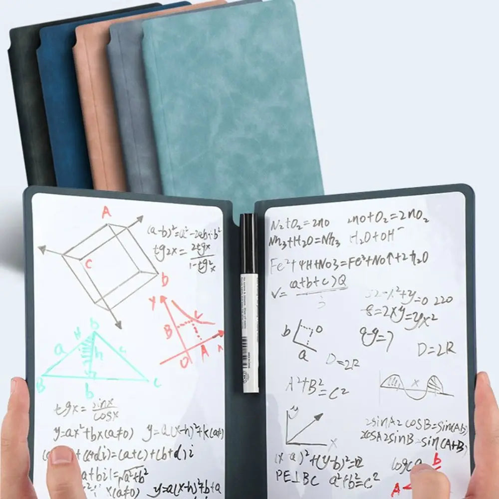 Erasable Leather Weekly Planner Whiteboard Notebook A5 Whiteboard Planner Notebook P3