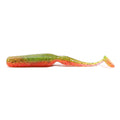 B&U 70mm Soft Swimbait Lure – Pike Zander Perch + JIG Head Soft Swimbait Lure P3 green orange 10pcs-70mm