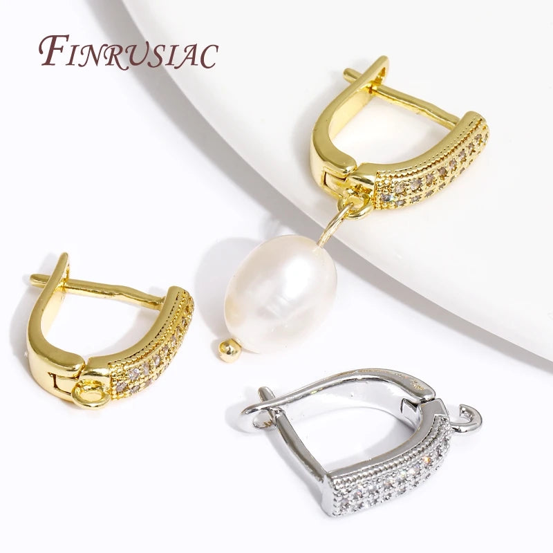 18K Gold Plated Earring Hooks – DIY Jewelry Making Findings Earring Making Findings P3