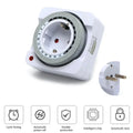Mechanical 24-Hour Timer Switch EU Plug Indoor Outlet Mechanical Timer Switch P3 EU plug