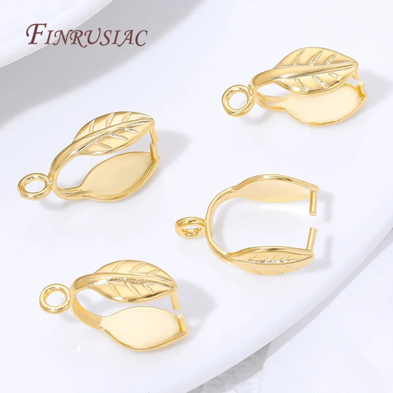 18K Gold Plated Pinch Bail Clasp | DIY Jewelry Findings Jewelry Making Findings P3