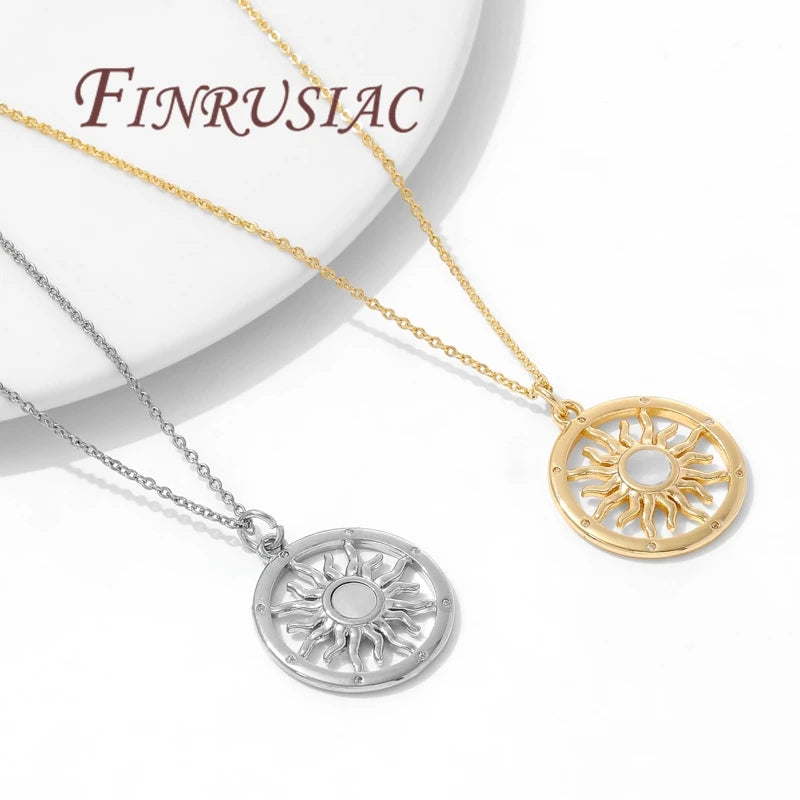 18K Gold Plated Brass Sun Charms – DIY Jewelry Pendants Jewelry Charms & Pendants P3