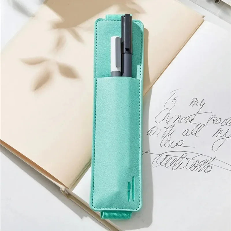 PU Leather Elastic Pen Loop Holder – Detachable Notebook Sleeve Pen Loop Holder P3