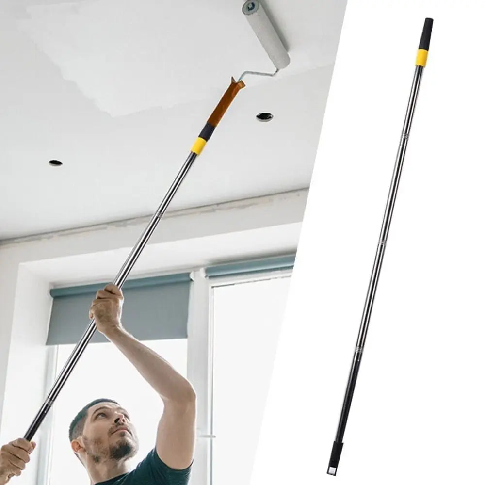 Retractable Paint Roller Extension Pole – 4-Section Steel Extension Pole P3
