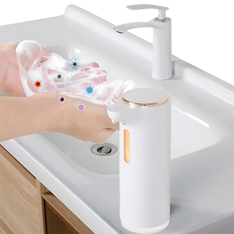 Touchless Foam Soap Dispenser – USB Rechargeable, 3-Level Sensor Foam Soap Dispenser P3
