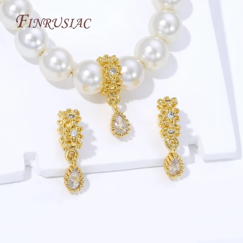 18K Gold Plated Brass Water Drop Bail Pendants – DIY Jewelry Jewelry Bail Pendants P3