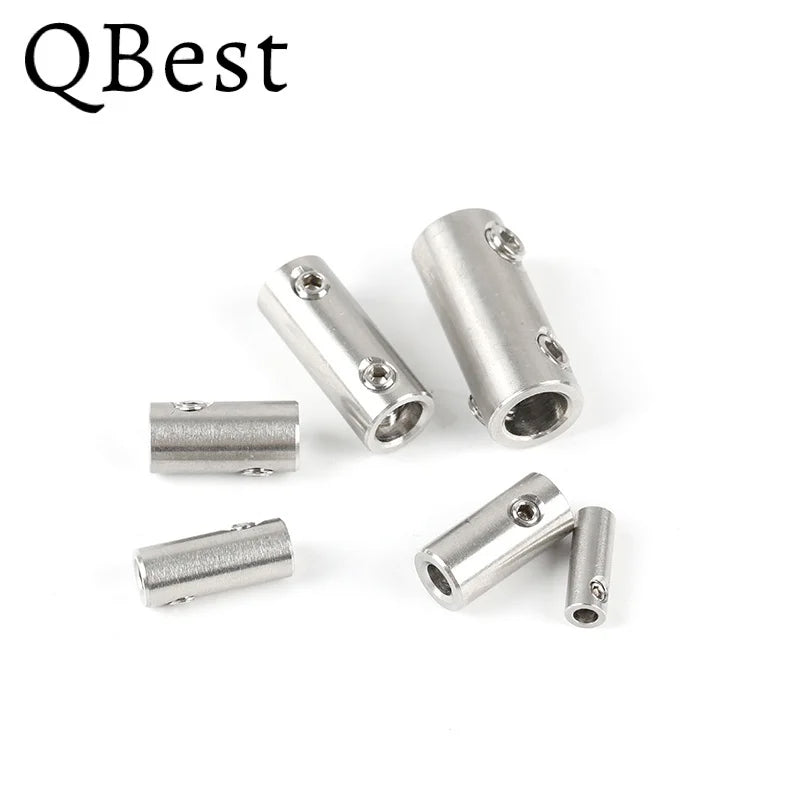 12-Pack 304 Stainless Steel Wire Rope Clamps 2–10mm Grub Screw Wire Rope Clamp P3