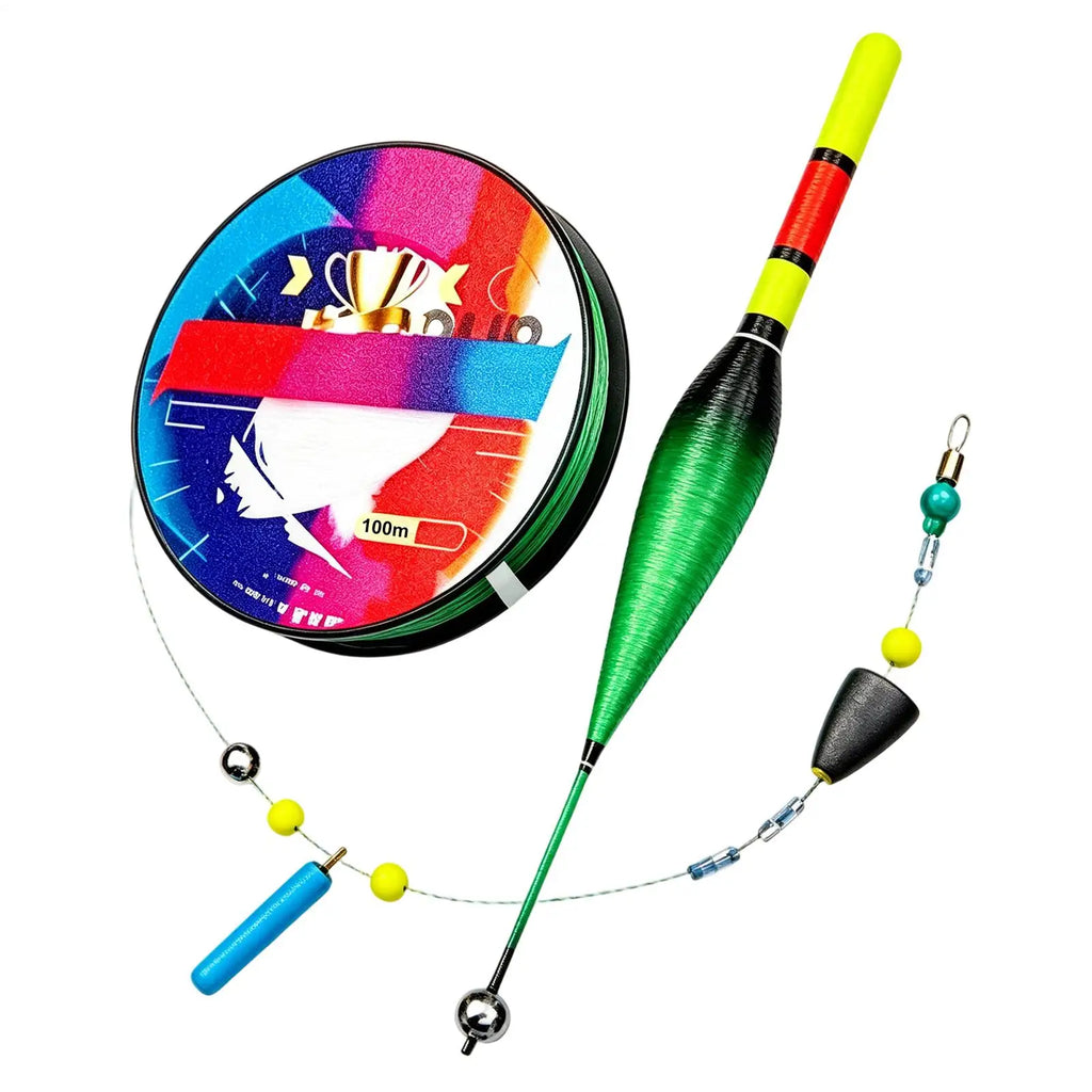 100m Automatic Bobber Fishing Line Set with Float | Nylon Bobber Fishing Line Set P3