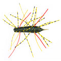 B&U Multi-Tentacle Silicone Soft Lures 4/5pc – Bass Trout Bait Soft Fishing Lures P3 green 5pcs-40mm