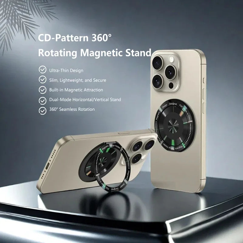 360° Rotating Magnetic Phone Ring Holder | Universal Adhesive Phone Ring Holder P3