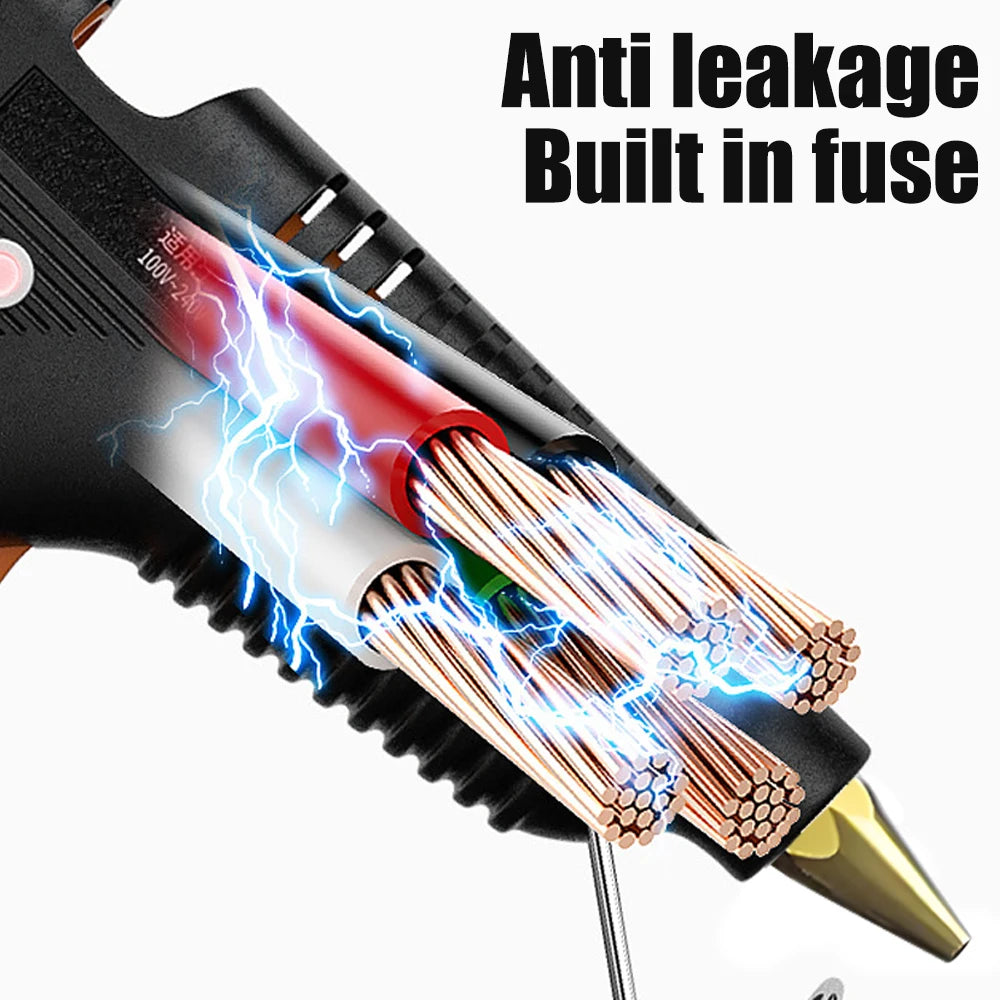 Aideepen 150W Industrial Hot Glue Gun – 180°C Portable DIY Hot Glue Gun P3
