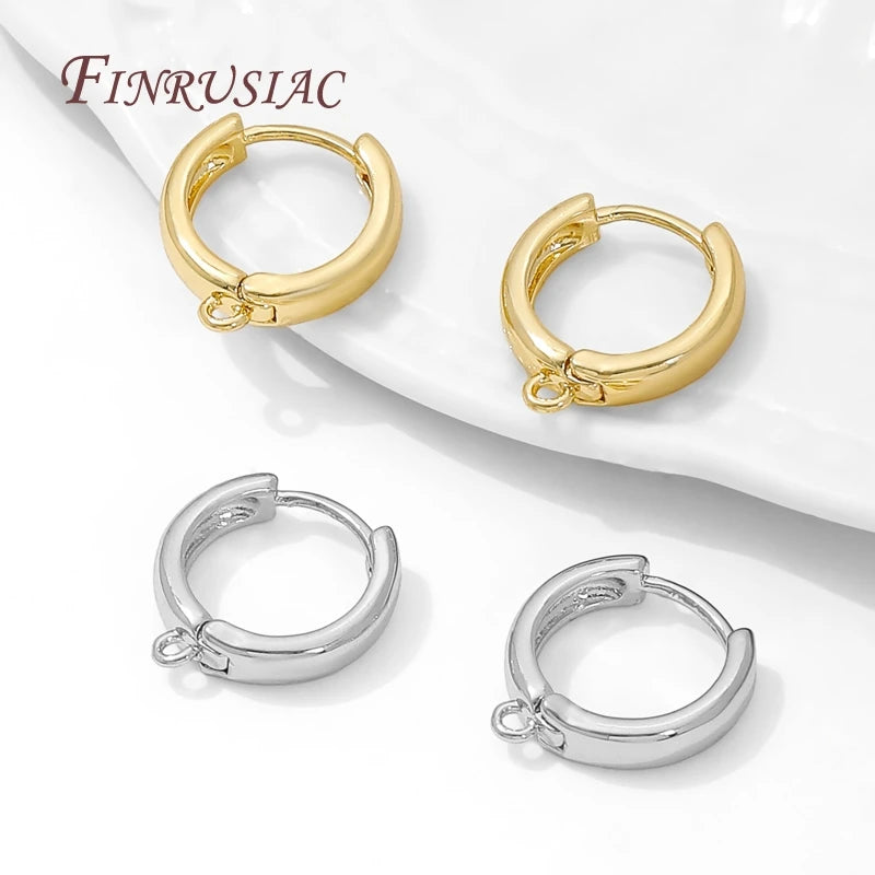 18K Gold Plated Earring Blanks & Clasps – DIY Jewelry Findings Earring Jewelry Findings P3