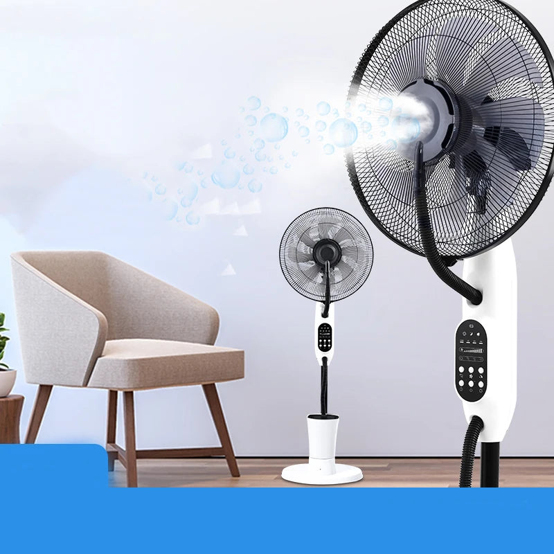 Portable Mist Evaporative Pedestal Stand Fan – 5-Blade 40W Pedestal Stand Fan P3