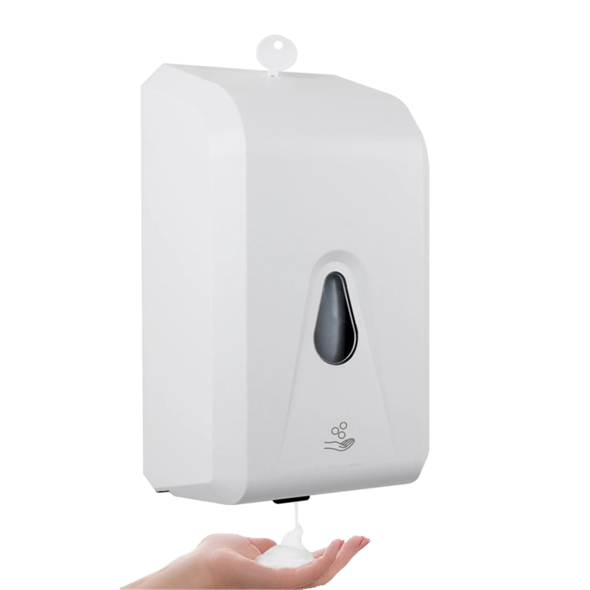 Rechargeable Touchless Soap Dispenser 1300ml – White & Gold Automatic Soap Dispenser P3