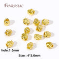 18K Gold Plated Lantern Spacer Beads – DIY Bracelet Jewelry Jewelry Spacer Beads P3 18K Gold Plated 50 Pieces