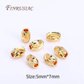18K Gold Plated Corrugated Spacer Beads – DIY Jewelry Making Jewelry Making Beads P3 18K Gold Plated 20 pcs