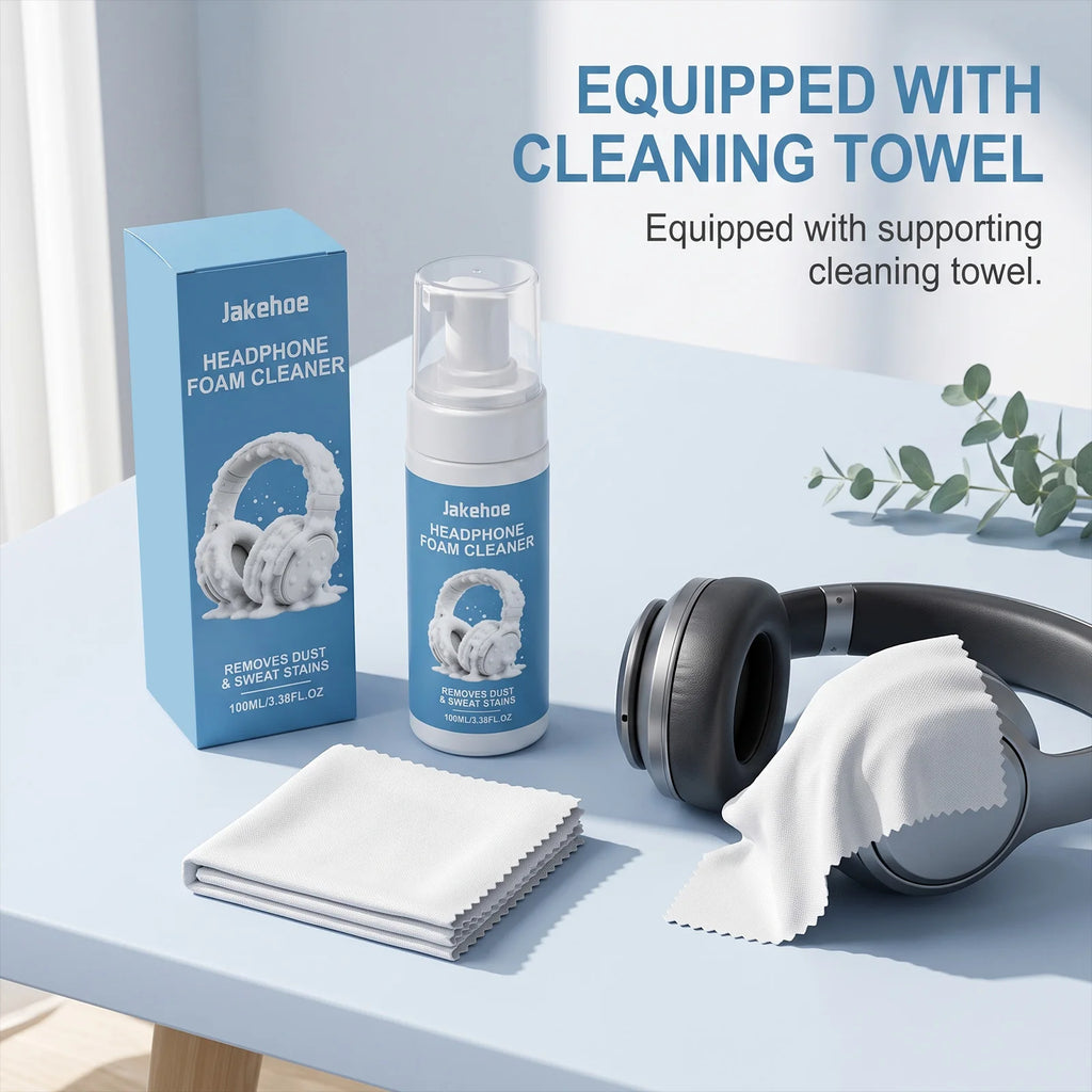 Earphone Sponge Cleaning Kit 100ml | Headset & Earbud Cleaner Earphone Cleaning Kit P3