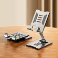 Foldable Phone & Tablet Stand – Universal Adjustable Desk Holder Phone Tablet Stand P3 B
