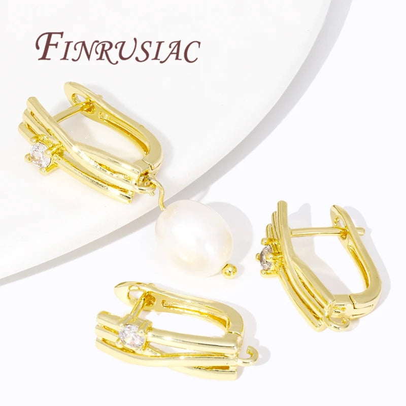 18K Gold Plated Earring Hooks | DIY Jewellery Findings Jewellery Findings P3