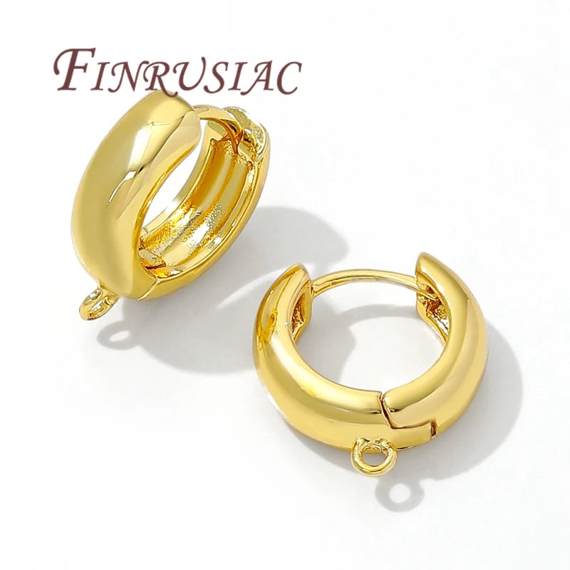 18K Gold Plated Earring Hook Findings – DIY Jewelry Making Earring Hook Findings P3